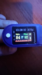 Пульсоксиметр на палець пульсометр оксиметр апарат прилад для вимірювання виміру сатурації кисню в крові LK88 (lk-883) фото від покупців 12