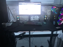 Компьютерный стол Aerocool ACD2-140 Black фото от покупателей 3