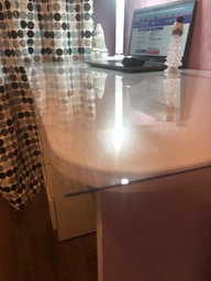Скатертину на стіл DecorProtect М'яке скло 900х600х2.5 мм (MS250001) фото від покупців 8