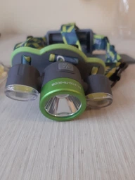 Ліхтар на чоло NIGHT VISION FLUORESCENCE CT012-P-TG, 2x18650, Type-C, signal light, zoom, Box фото від покупців 6