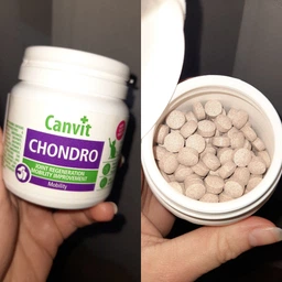 Кормова добавка для котів Canvit CHONDRO для суглобів 100 г фото від покупців 7