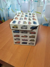 Ящик для зберігання картоний ONE, авто 1 фото від покупців 2