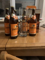 Подарочный набор пива Schofferhofer Hefeweizen светлое нефильтрованное 5% 0.5 л х 5 шт + бокал 0.5 л (4053400942520) фото от покупателей 13
