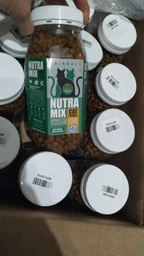 Сухой корм Nutra Mix Hairball Formula Super Premium 9.07 кг выведение шерсти фото от покупателей 14