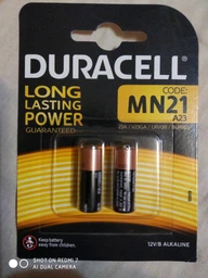 Специальная щелочная батарейка Duracell MN21 12V, (A23 / 23A / V23GA / LRV08 / 8LR932), 2 шт. (5000394071117) фото от покупателей 3