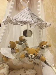 Карусель плюшева Ведмедики Canpol babies 2/374 5903407023748_11 фото від покупців 4