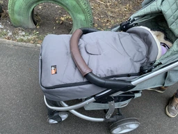 Зимний конверт-чехол на овчине в коляску,на санки For Kids Maxi (Красный) фото от покупателей 16
