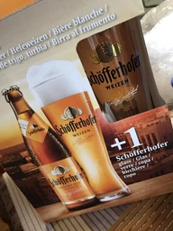 Подарочный набор пива Schofferhofer Hefeweizen светлое нефильтрованное 5% 0.5 л х 5 шт + бокал 0.5 л (4053400942520) фото от покупателей 10