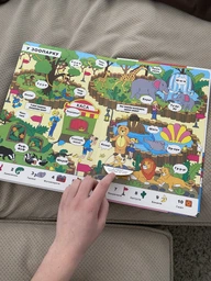 Большой виммельбух с окошками для детей 0-1-2-3 лет "Книжка звуків + секретні віконця" фото от покупателей 6
