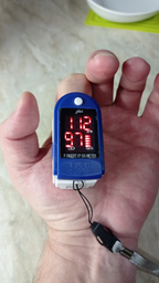 Портативный пульсометр оксиметр на палец Pulse Oximeter JZK-302 фото от покупателей 5