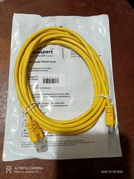 Патч корд Cablexpert CAT5e UTP 3 м Желтый (PP12-3M/Y) фото от покупателей 4