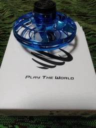 Инновационная игрушка летающий спиннер PTW с LED подсветкой Blue (G0096) фото от покупателей 1