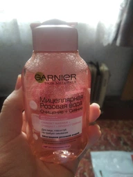 Мицеллярная вода для очищения кожи лица Garnier Skin Naturals с розовой водой 400 мл (3600542423618) фото от покупателей 1