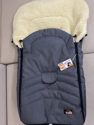 Зимний конверт-чехол на овчине в коляску,на санки For Kids Maxi (Красный) фото от покупателей 12