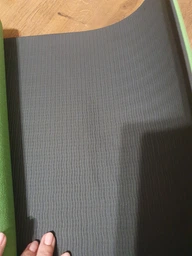 Коврик для йоги YogaLife TPE+TC ( Eco Friendly) 6 мм серый-черный (двухслойный спортивный каремат, мат для фитнеса, пилатеса) фото от покупателей 15