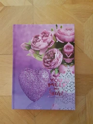 Недатированный ежедневник Buromax Romantic А5 на 288 страниц Фиолетовый (BM.2040-07) фото от покупателей 4