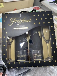 Вино игристое Freixenet Cava Cordon Negro белое брют 0.75 л 11.5% 2 шт + 2 бокала (8410036029968) фото от покупателей 3