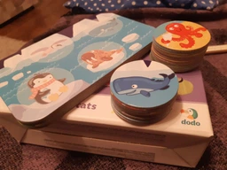 Настільна гра Лото Тварини і їх місця проживання DoDo 300196, 6 карток, 24 фішки фото від покупців 7