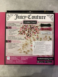 Набір для створення шарм-браслетів Make it Real Juicy Couture Рожевий зорепад (MR4408) (695929044084) фото від покупців 3