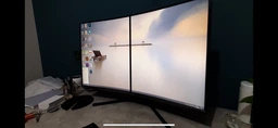 Mонитор 32" Samsung Curved U32R590CWI (LU32R590CWIXCI) фото от покупателей 9