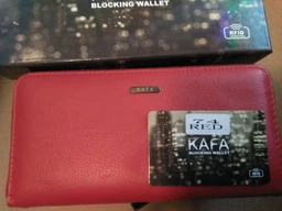 Кошелек женский кожаный Kafa RFID BC74 зеленый фото от покупателей 5