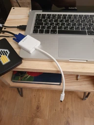 Адаптер STLab Mini DisplayPort (Thunderbolt) Male - VGA Female 0.18 м, HD 1080P, для Apple Mac Белый (U-999 white) фото от покупателей 4