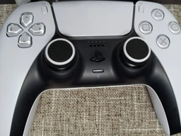 Силіконові накладки на аналогові стики Honson Dualshock 4 чорний з білою окантовкою 2 шт. фото від покупців 16