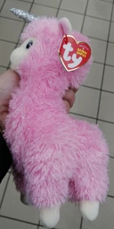 Мягкая игрушка TY Beanie Babies Розовая лама Lana 15 см (36282) (8421362820)
