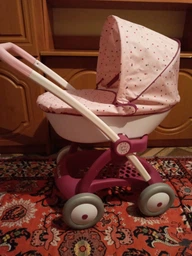 Коляска для ляльки Smoby Toys Baby Nurse Прованс Модерн люлька, з кошиком (254103) (3032162541036) фото від покупців 12