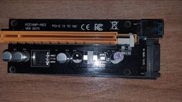 Райзер Ewell Riser Card PCI-E 1X to 16X v.007, USB3.0 кабель (EW029) фото от покупателей 5