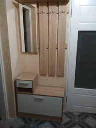 Прихожая Фенікс Модерн тумба 80х30x74 см Дуб сонома/Белый (FM005236) фото от покупателей 11