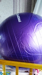 Фітбол (М'яч для фітнесу, гімнастичний) глянець Profiball 85 см (M 0278) Фіолетовий фото від покупців 1