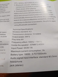 Портативна бездротова колонка Bluetooth Hopestar H39 red фото від покупців 2