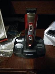 Профессиональный Триммер 10 В 1 Geemy Precision Trimmer Машинка для стрижки волос с насадками для бороды, носа и ушей фото от покупателей 3