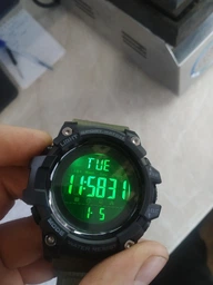 Спортивные часы мужские SKMEI влагозащита 5атм 1384 Green