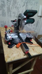 Пила торцовочная Metabo KGS 216 M (619260000) с тяговой функцией + картонная коробка фото от покупателей 3