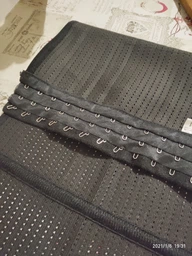 Корсет для схуднення, що стягує з ребрами жорсткості 3 ряди UFT Belt S 62-68 см фото від покупців 9