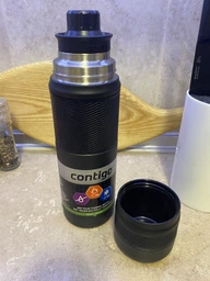 Термос Contigo Thermal Bottle 740 мл Черный (2095794) фото от покупателей 2