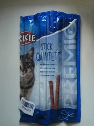 Ласощі Trixie Premio Sticks with Salmon & Trout для котів палички з лососем та фореллю 5 г 5 шт (4011905427256) фото від покупців 16