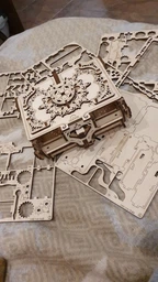 Деревянный 3Д пазл Ugears Антикварная шкатулка (70089) (4820184121003) фото от покупателей 4
