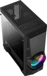 Корпус Aerocool AeroEngine RGB Tempered Glass Black