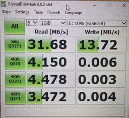 Флеш память USB Apacer AH355 32GB USB 3.2 Gen1 Black (AP32GAH355B-1) фото от покупателей 6