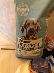Сухой корм Dog Chow Puppy Large Breed для щенков крупных пород с индейкой 14 кг фото от покупателей 1