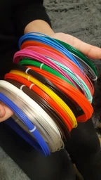 Набор PLA пластика Plexiwire для 3D ручки 160 метров (16 цветов по 10 м) 1.75 мм фото от покупателей 5