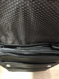 Сумка планшет через плечо мужская из натуральной кожи Laras 10t9168 Black (ROZ6206100477) фото от покупателей 3