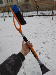Зимова щітка Bi-Plast TUNDRA зі скребком 75-105см BP-10 фото від покупців 8