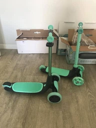 Самокат Yvolution YGlider NUA Blue фото от покупателей 17