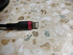Кабель Baseus Cafule Lightning 1.5A (2m) red/black (CALKLF-C19) фото від покупців 15