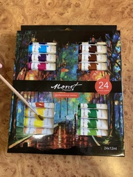 Набір акрилових фарб Monet 24 * 12 мл туби в картоні (1565160) (1565160) фото від покупців 3