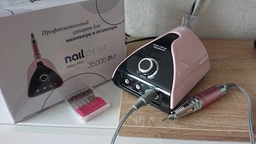 Фрезер для маникюра Nail Drill ZS-711 PRO PINK на 65 Вт./35000 оборотов фото от покупателей 6
